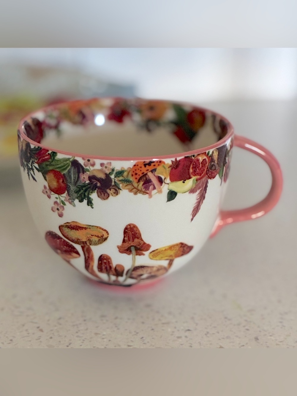 Nathalie Lete Woodland Series Squirrel Mushroom Autumn Mug